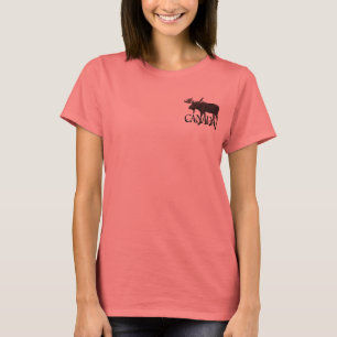 Kanada Moose Jacka Canadian Souvenir Sportwear T Shirt