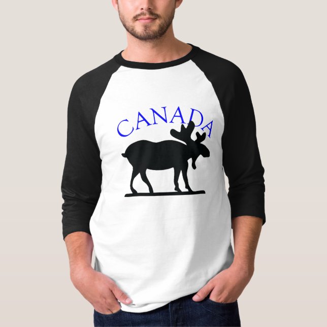 Kanada Moose T Shirt (Framsida)