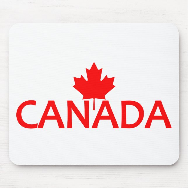 Kanada mousepad, skräddarsy musmatta (Framsidan)