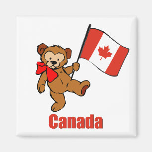 Kanada nalle magnet