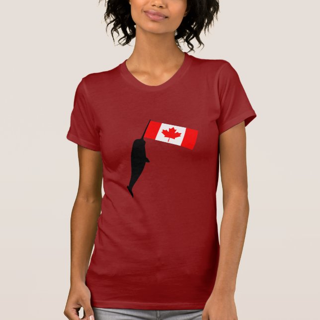 Kanada Narwhal Tee (Framsida)