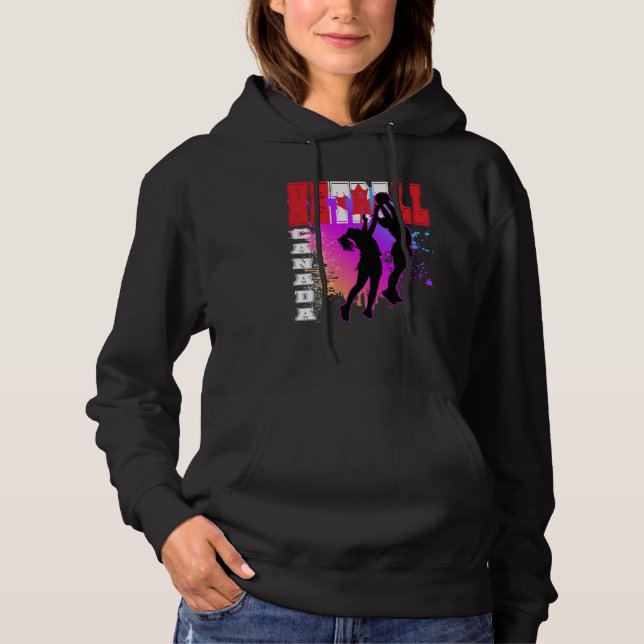 Kanada Netball T Shirt (Framsida)