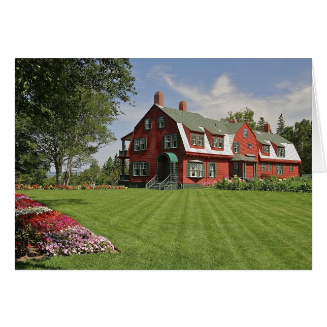 Kanada, New Brunswick, Campobello Island. Hälsningskort (Framsidan Horizontal)