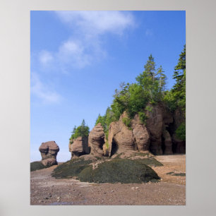 Kanada, New Brunswick, Hopewell Cape, Bay of Poster