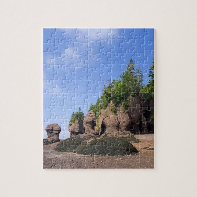 Kanada, New Brunswick, Hopewell Cape, vik Pussel (Vertikal)