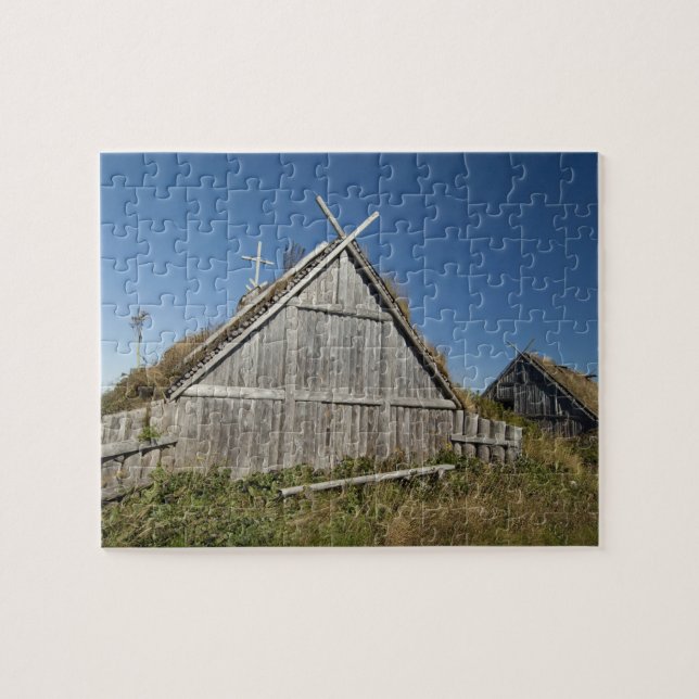 Kanada, Newfoundland och Labrador, L'Anse Aux 3 Pussel (Horisontell)