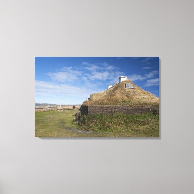 Kanada, Newfoundland och Labrador, L'Anse Aux 4 Canvastryck (Framsida)