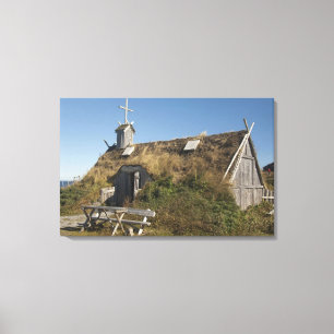 Kanada, Newfoundland och Labrador, L'Anse Aux Canvastryck