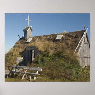 Kanada, Newfoundland och Labrador, L'Anse Aux Poster