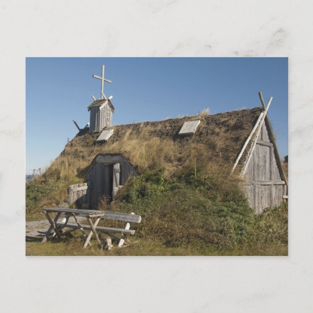 Kanada, Newfoundland och Labrador, L'Anse Aux Vykort (Framsida)