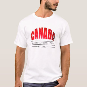 Kanada North starka fria est.1867 - T Shirt