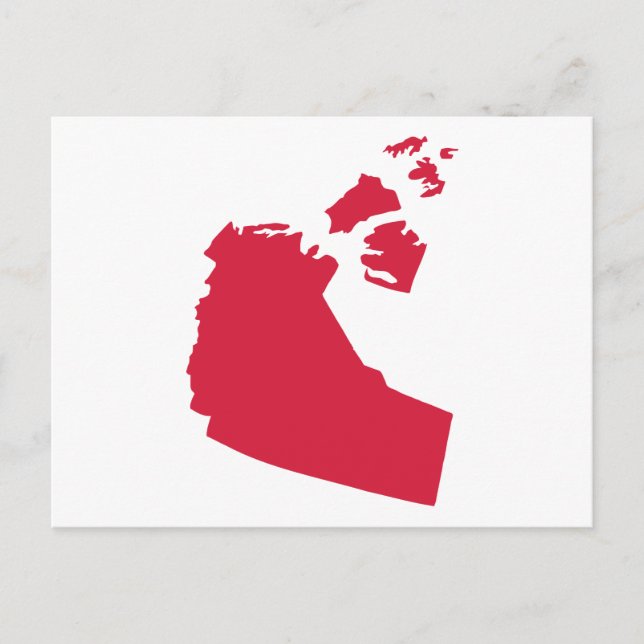 Kanada - Northwest Territories Vykort (Framsida)