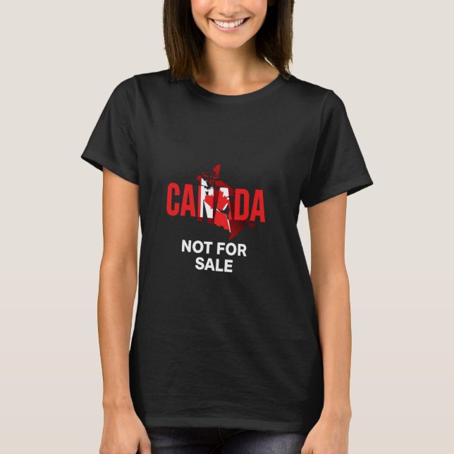 Kanada NOT FOR SALE Canada Pride T Shirt (Framsida)