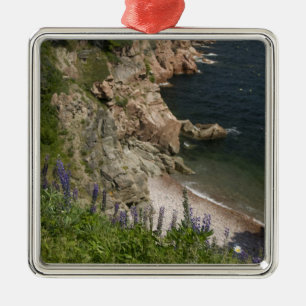 Kanada, Nova Scotia, Cape Breton Island, Cabot 3 Julgransprydnad Metall
