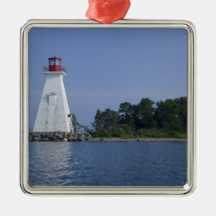 Kanada, Nova Scotia, Cape Breton Island, Julgransprydnad Metall