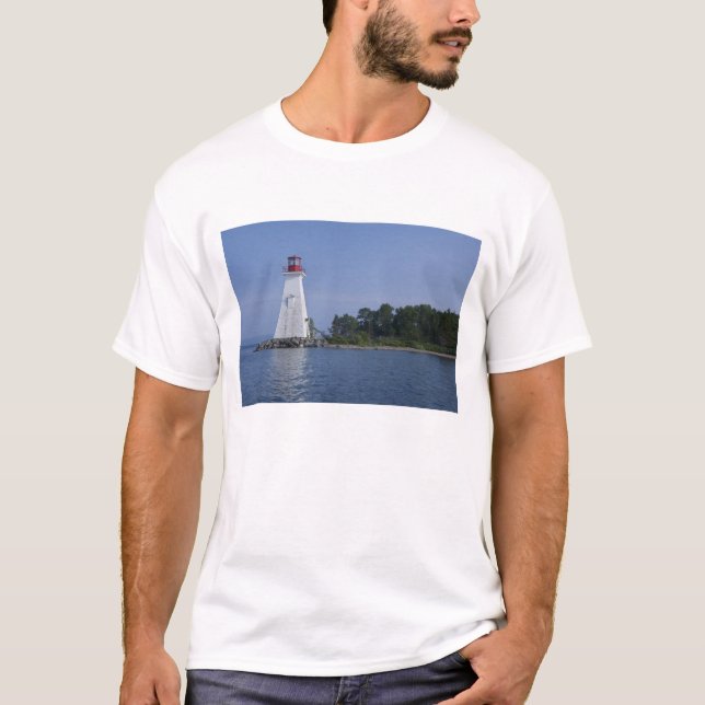 Kanada, Nova Scotia, Cape Breton Island T-shirt (Framsida)