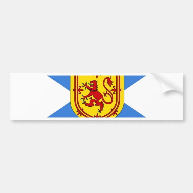 Kanada Nova Scotia flagga Bildekal (Framsidan)