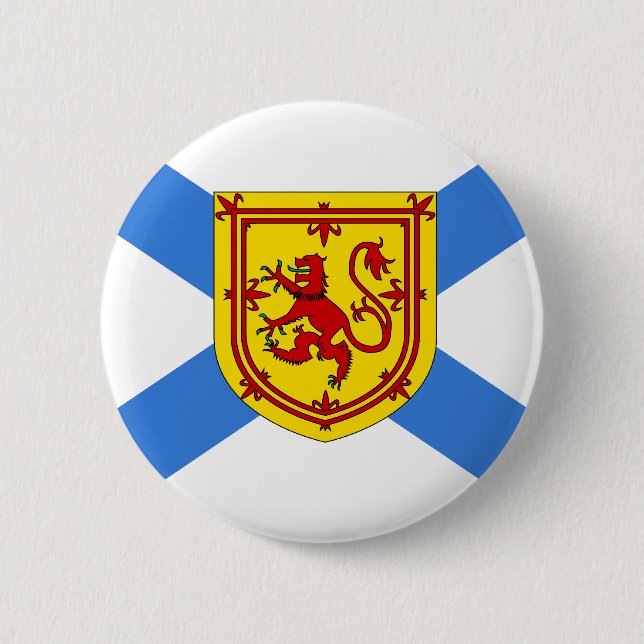 Kanada Nova Scotia flagga Knapp (Framsida)