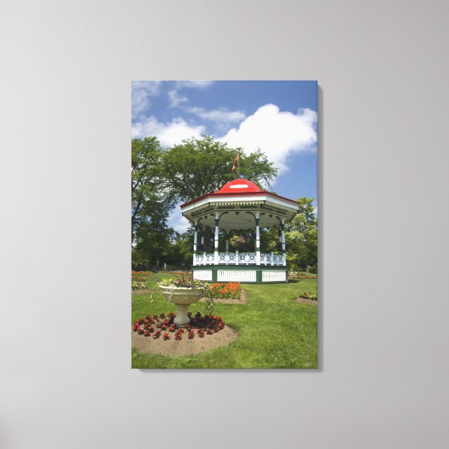 Kanada, Nova Scotia, Halifax, offentliga trädgårda Canvastryck (Framsida)