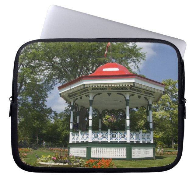Kanada, Nova Scotia, Halifax, Public Gardens. 2 Laptop Fodral (Framsidan)