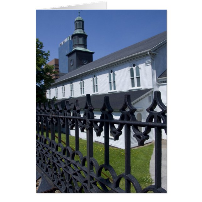Kanada, Nova Scotia, Halifax. Saint Paul's Hälsningskort (Framsidan)