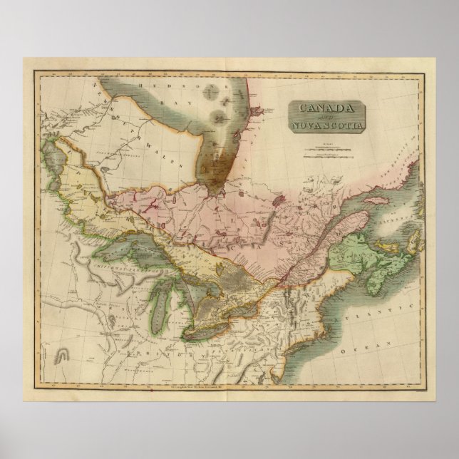 Kanada, Nova Scotia Poster (Framsidan)