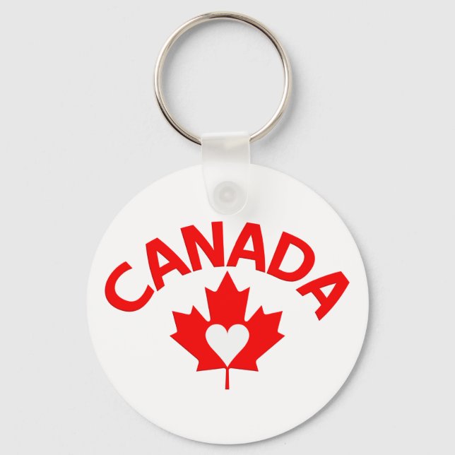 Kanada-nyckelring Nyckelring (Framsida)