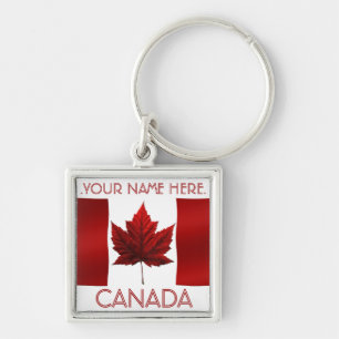 Kanada Nyckelring Personlig Canada Nyckelring