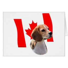 Kanada......och Beagles. Hälsningskort