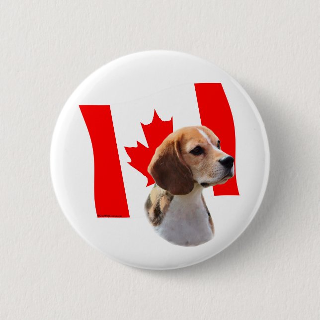 Kanada......och Beagles. Knapp (Framsida)