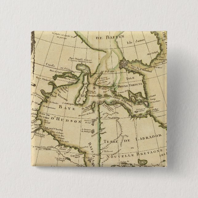 Kanada och Grönland Knapp (Framsida)