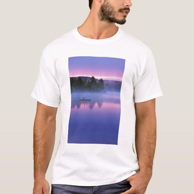 Kanada, Ontario, Algonguin Park, Kanotist på Tee (Framsida)