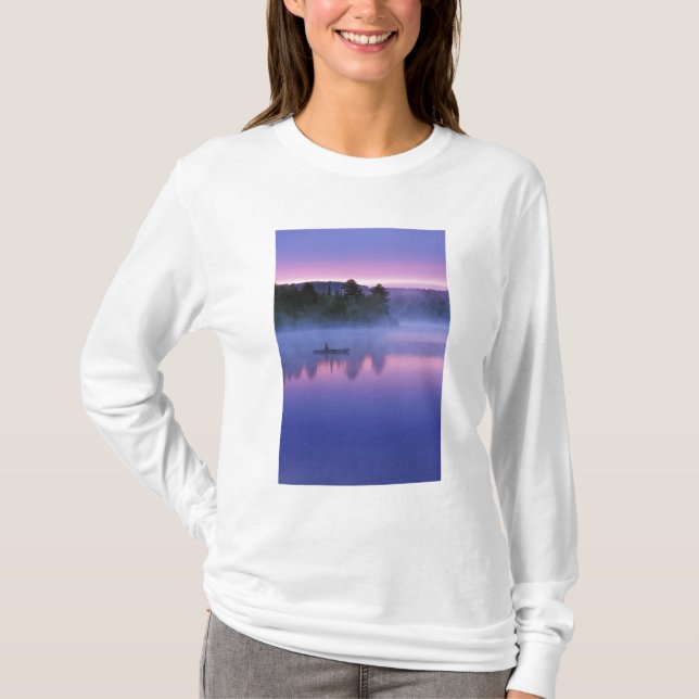 Kanada, Ontario, Algonguin Park, Kanotist på Tee (Framsida)