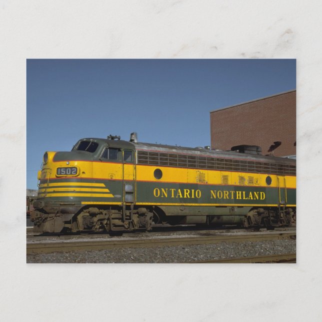 Kanada, Ontario, Northland FP-7 Vykort (Framsida)