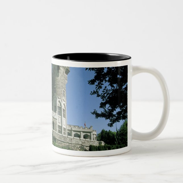 Kanada, Ontario, Toronto. Historiska Casa Loma Två-Tonad Mugg (Höger)
