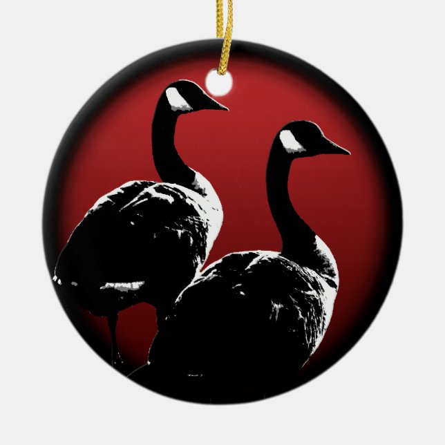 Kanada Ornament Personlig Canada Goose Souvenir (Framsidan)