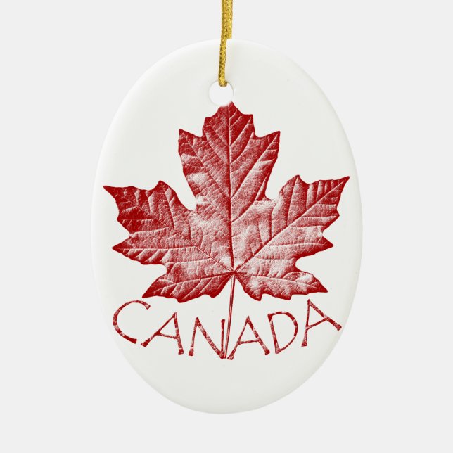 Kanada Ornament Personlig Souvenir Canada Gift (Framsidan)