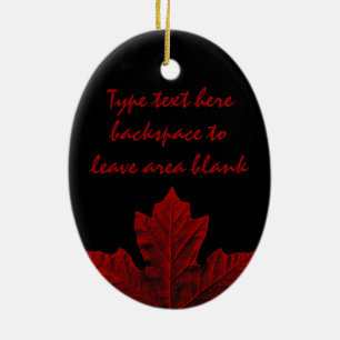Kanada Ornament Personlig Souvenir Canada Gift