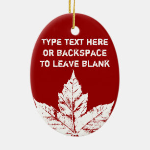 Kanada Ornament Personlig Souvenir Canada Gift