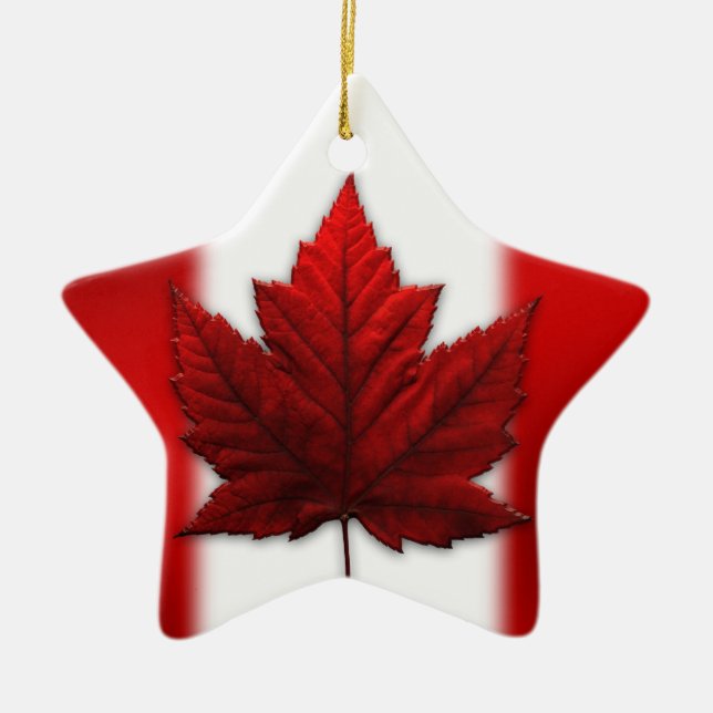 Kanada Ornament Souvenir Personlig Canada Gift (Framsidan)