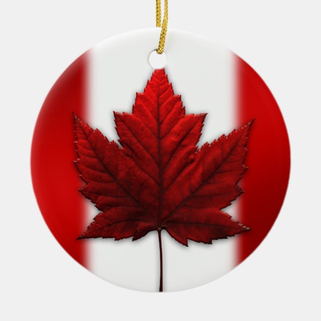 Kanada Ornament Souvenir Personlig Canada Gifts (Framsidan)