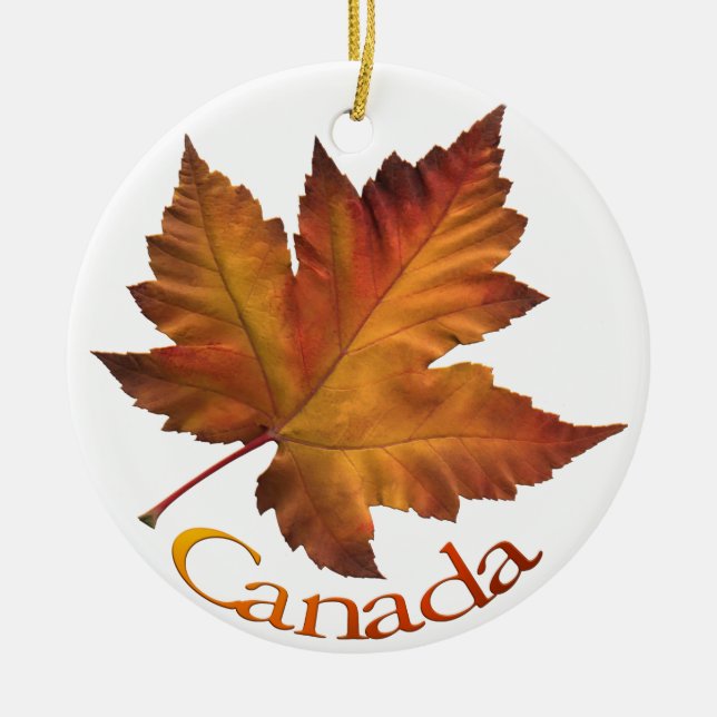 Kanada Ornament Souvenir Personlig Canada Gifts (Framsidan)