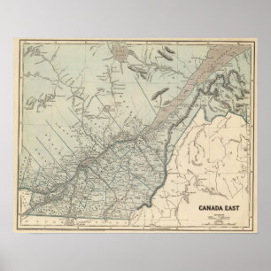 Kanada Öster Poster