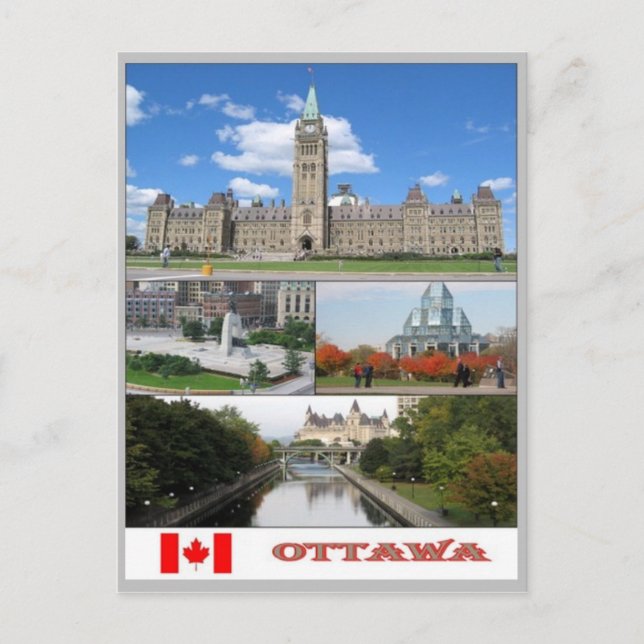 Kanada - Ottawa - Mosaic - Vykort (Framsida)