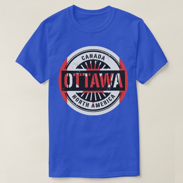 Kanada Ottawa T Shirt (Design framsida)