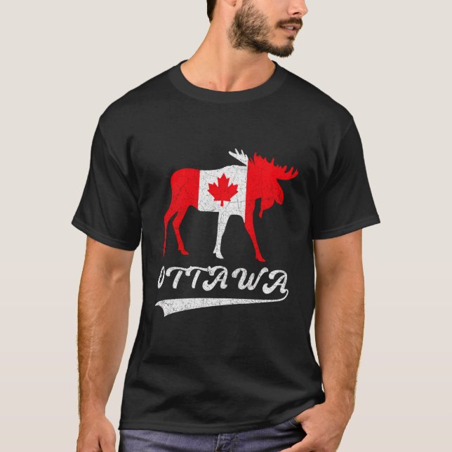Kanada Ottawa T Shirt (Framsida)