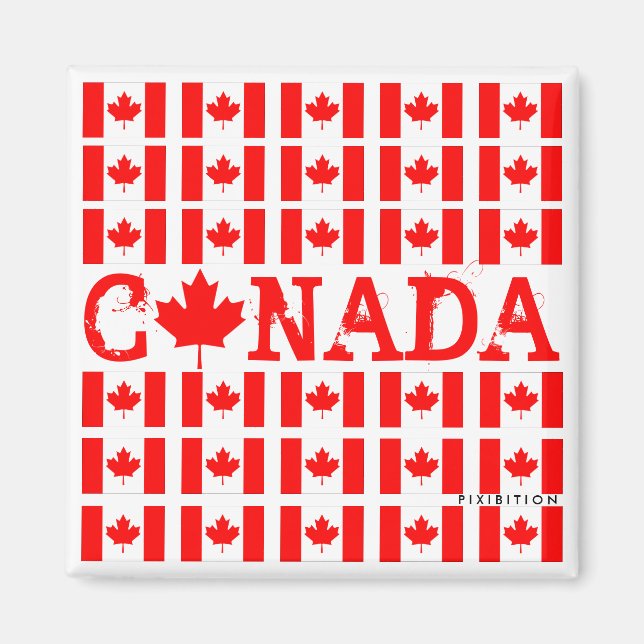 Kanada Patriotic Magnet (Framsidan)