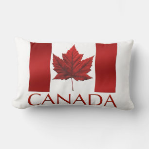 Kanada Pillow Canadian Flagga Souvenir Pillow Lumbarkudde