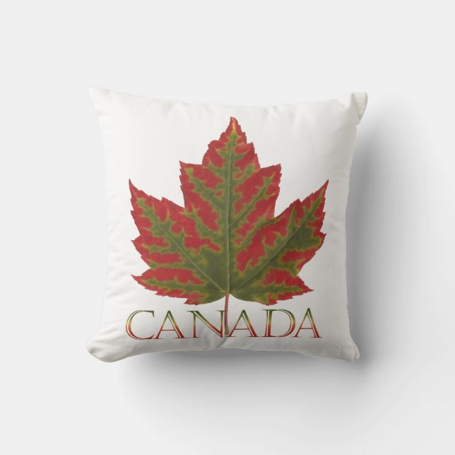Kanada Pillow Personalize Canada Maple Löv Pillow Kudde (Framsida)