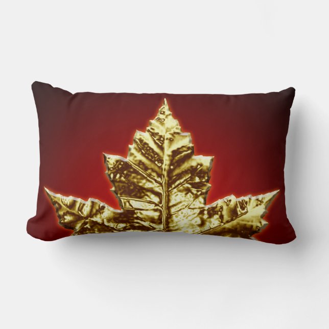 Kanada Pillow Personlig Canada Souvenir Pillow Lumbarkudde (Framsida)